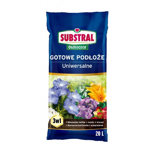 Ziemia Podłoże Uniwersalne Osmocote 20L Substral 