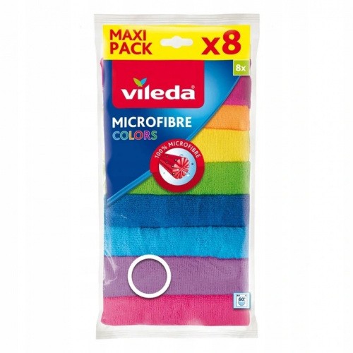 Ściereczka Vileda Mikrofibra COLORS 8 szt. XL
