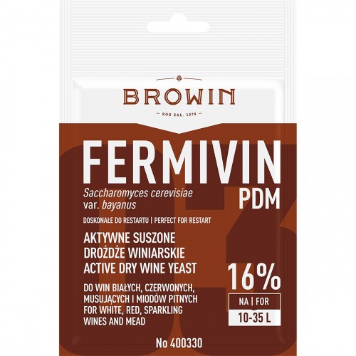 Drożdże Suszone Fermivin - 7g