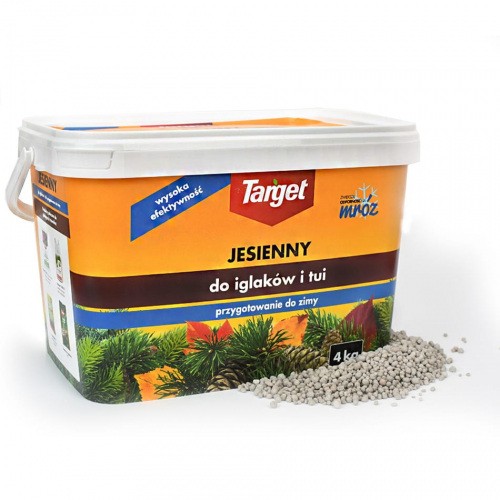 Nawóz Granulowany Jesienny Do Iglaków 4kg Target