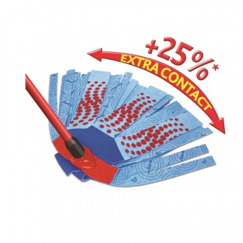 Vileda Mop Paskowy 3Action Velour XL Warstwa 3D