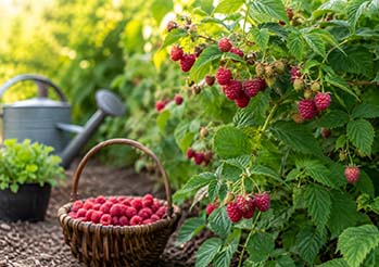 Jak naturalnie nawozić maliny, by zbierać owoce kilogramami? Poznaj domowe hity na potężne plony