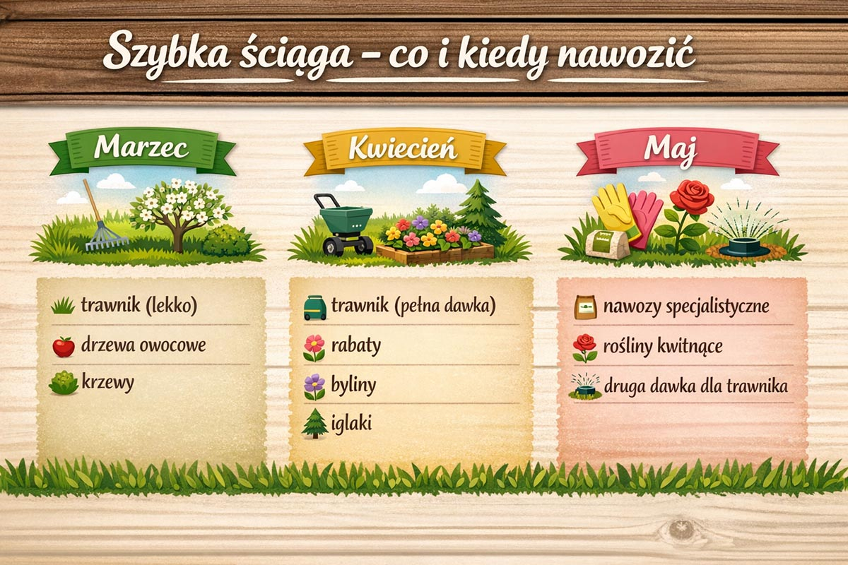 co i kiedy nawozić