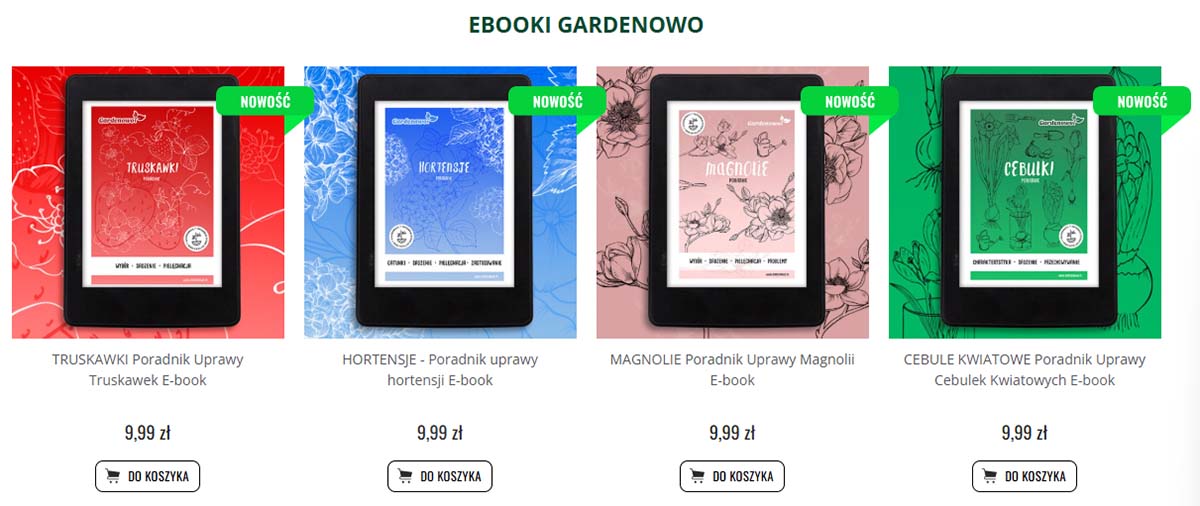 EBOOKI OGRODNICZE gardenowo.live rabat na ebooki