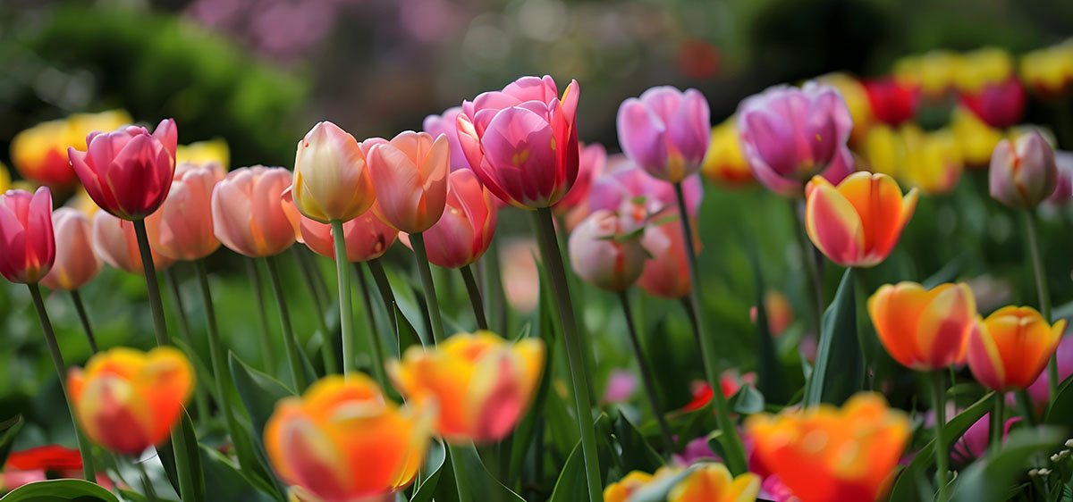 kolorowe tulipany kolorowe niebieskie tulipany białe tulipany fioletowe tulipany czerwone tulipany różowe tulipany