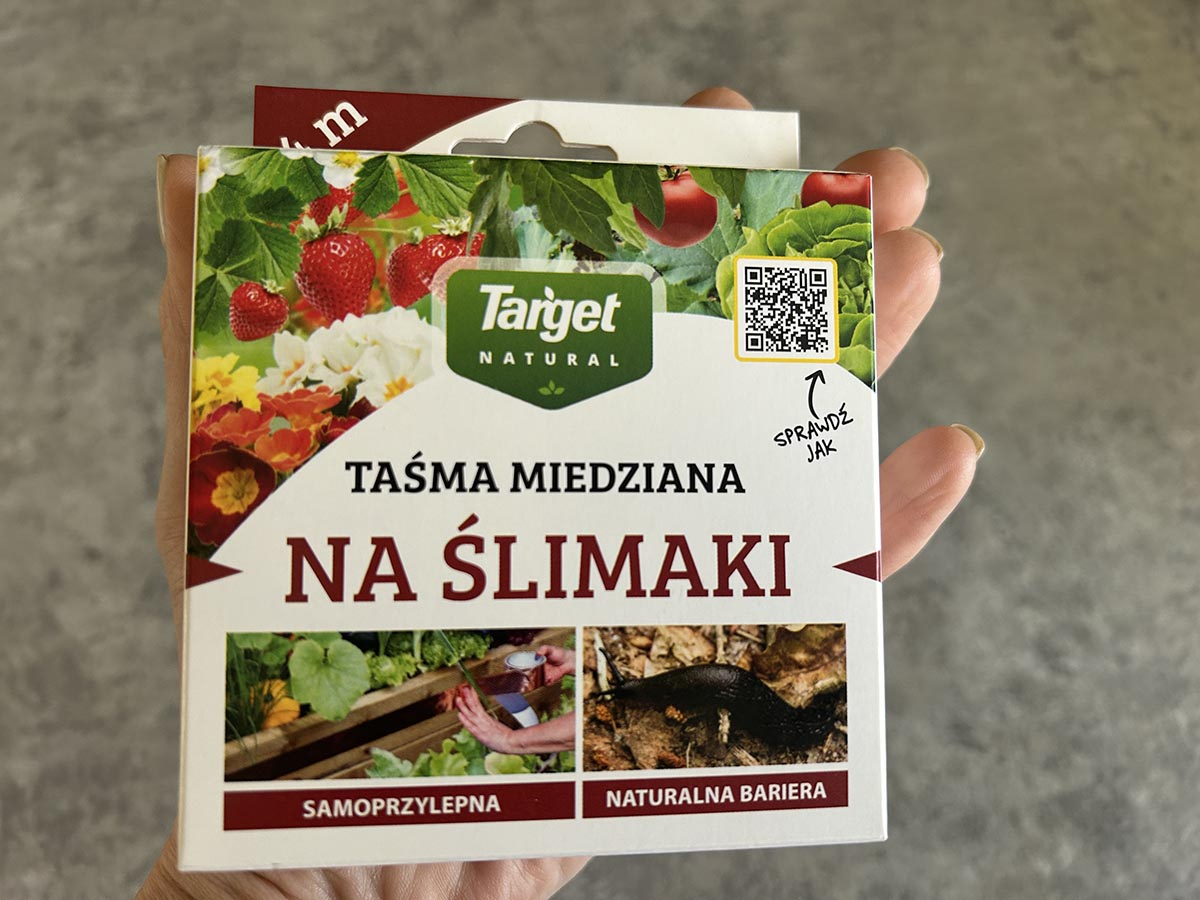 Taśma miedziana na ślimaki Target taśma miedziana na ślimaki Target